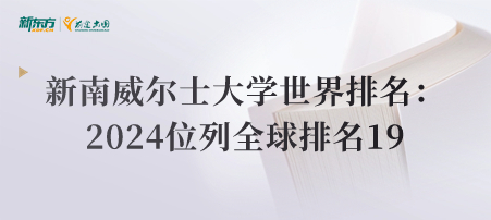 新南威尔士大学世界排名：2023年位列全球排名19