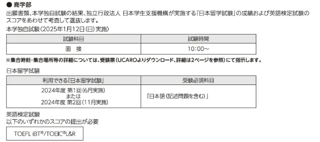 关西大学2025年报考信息全解读！