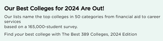 【重点关注】重磅！2024年全美大学排行榜出炉！