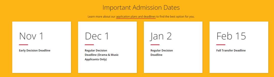 25fall美本申请大变动：热门院校申请时间调整！