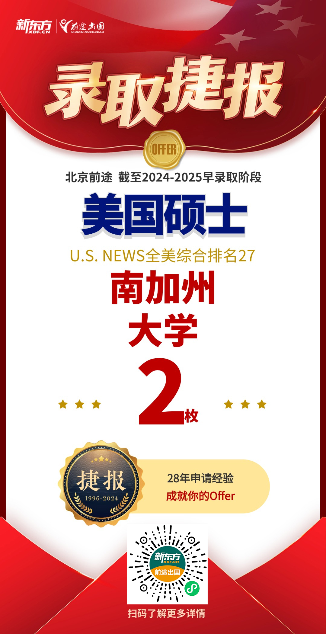 【捷报】西北大学offer+1！全美TOP30硕士录取新增4枚！