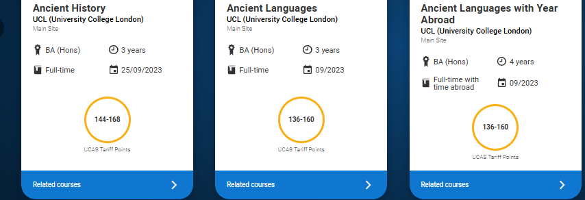 【留学干货】英国本科UCAS可申请课程查询指南