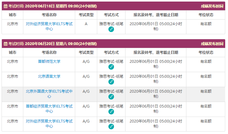 【考试通知】好消息！雅思官方放6月考位！