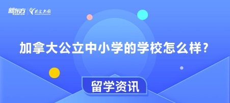 加拿大公立中小学的学校怎么样？