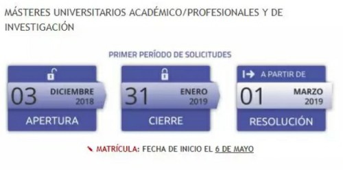 通知：2019年西班牙马德里卡洛斯三世大学硕士申请将于12月3日开通