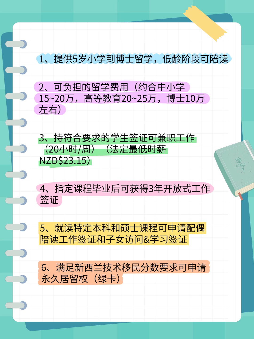 新西兰留学优势和特点