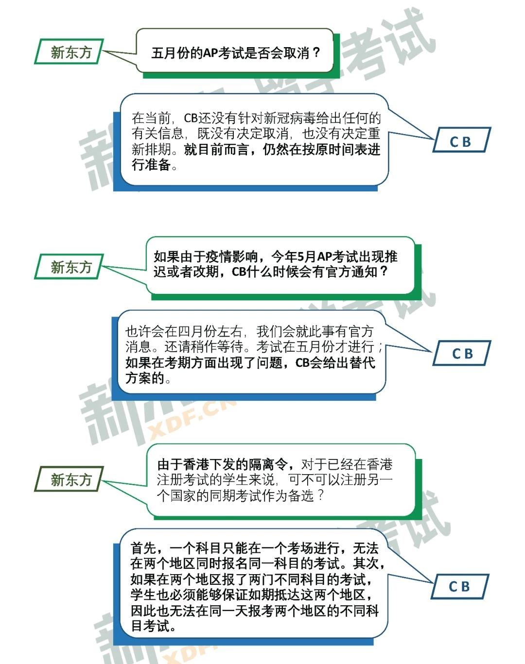 【考试通知】5月AP考试能否如期进行？看CB官方如何回答！