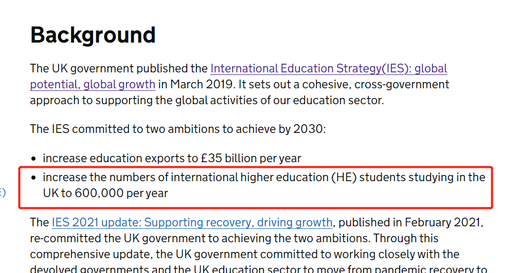 【利好】英政府官宣扩招留学生，每年至少60万名！