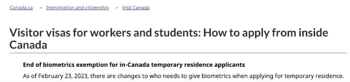 加拿大境内留学生续签需要多做这一步！