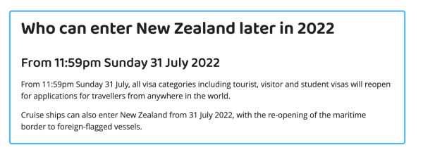 【重磅】新西兰边境全面开放！入境程序进一步简化！