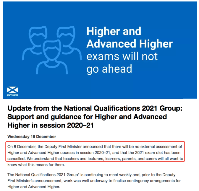 英格兰2021年大考取消，GCSE A-Level将如何评分？