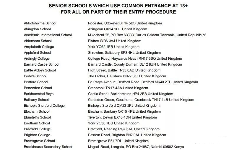 【申请流程】2020年英国私校申请流程与考试准备