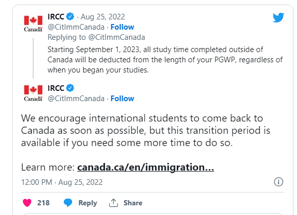 加拿大移民局将工作重点转向学签审批, 获签速度或将大大加快！