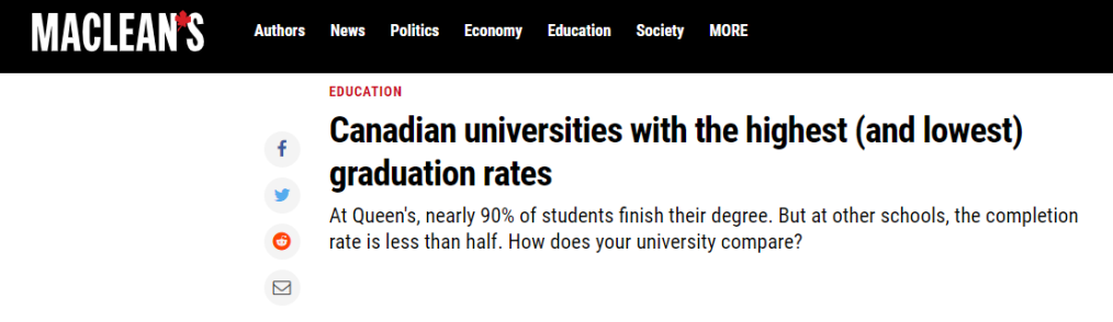 加拿大最难毕业的10所大学！在校期间如何保持成绩？