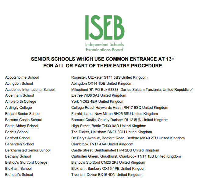 【注意】大部分英国私校入学考都会采用ISEB13+，怎样有效备考13+？