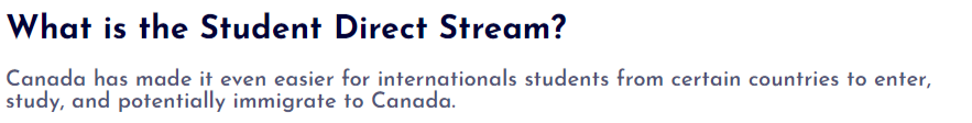 加拿大对中国留学生设立“学生直达通道”！