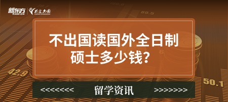 不出国读国外全日制硕士多少钱？