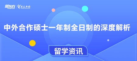 中外合作硕士一年制全日制的深度解析