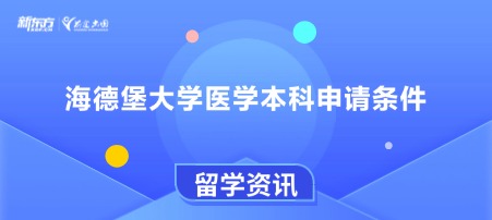 海德堡大学医学本科申请条件