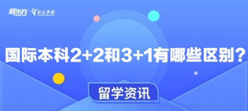 国际本科2+2和3+1有哪些区别？