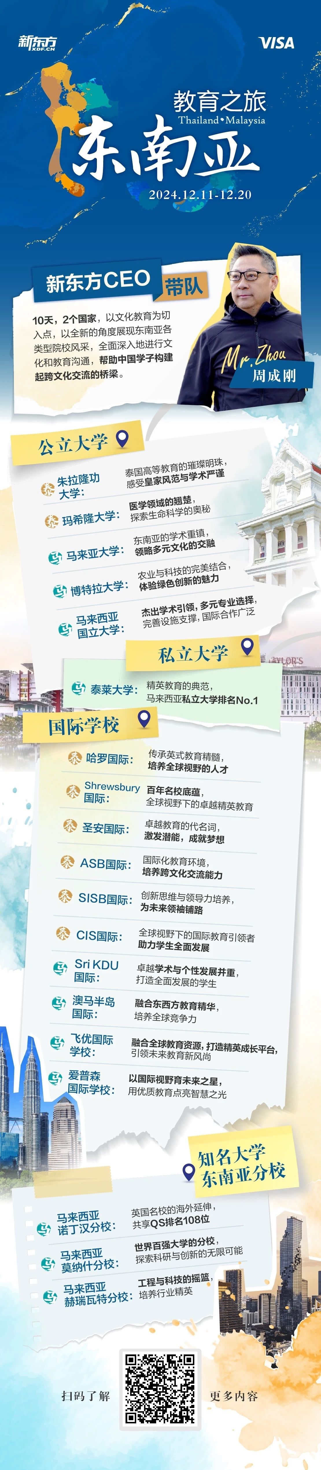 启程啦！跟随新东方访校团开启东南亚教育魅力之旅