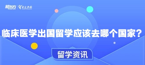 临床医学出国留学应该去哪个国家？
