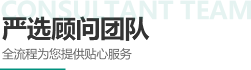 严选顾问，为您提供贴心服务