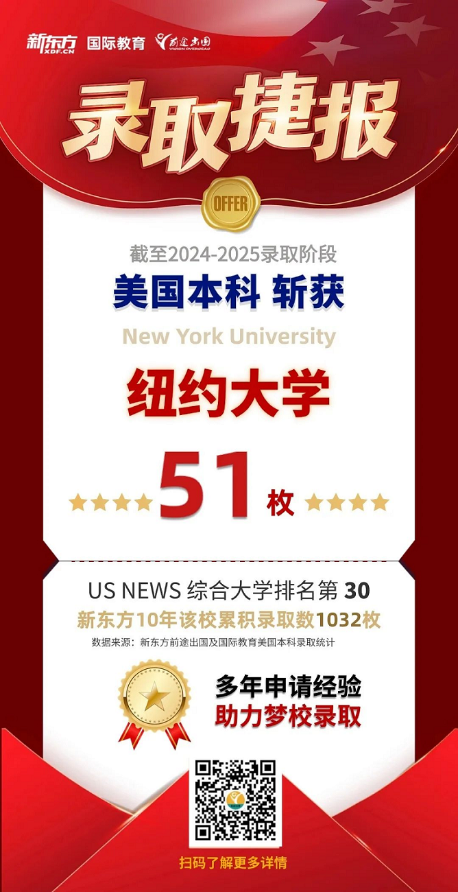 【捷报】MIT获3枚、哥大1枚、西北大学3枚、纽大51枚