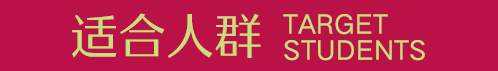 适合人群