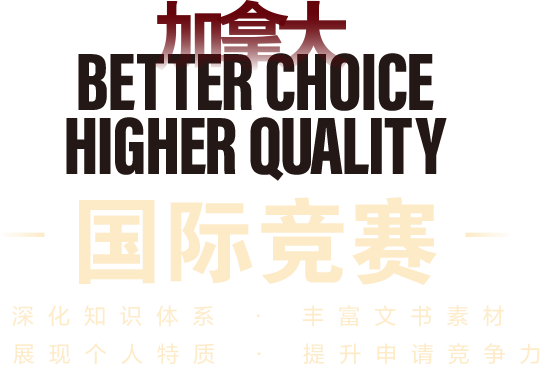 国际竞赛指导项目