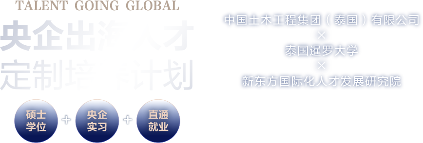 央企出海人才定制培养计划