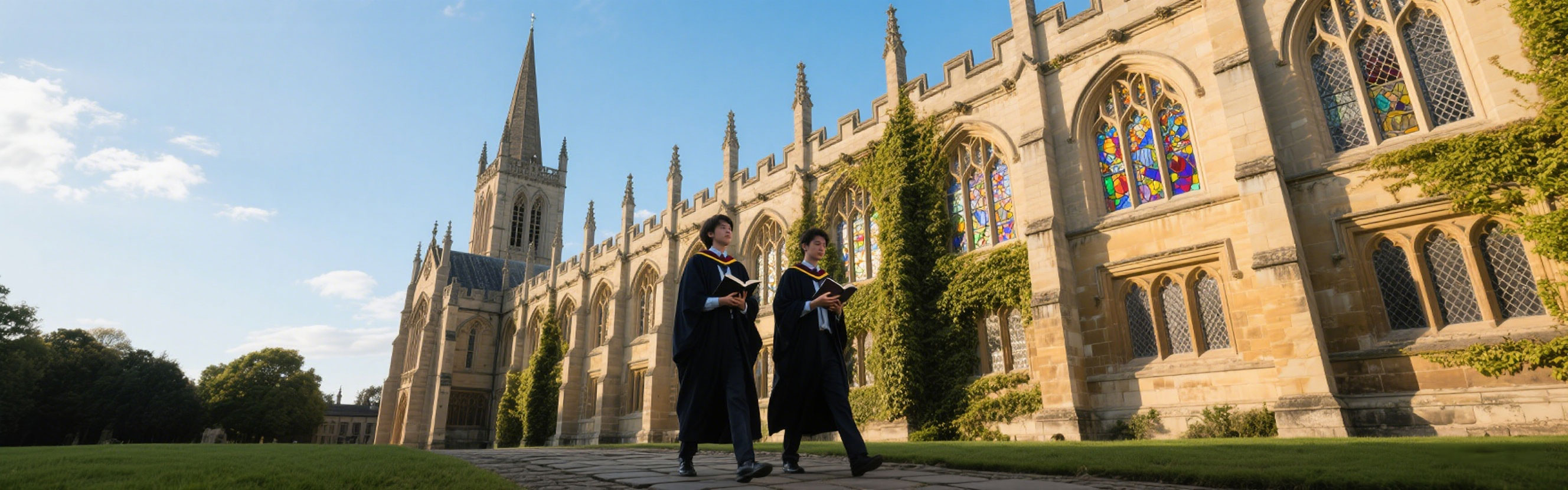牛津大学的哥特式建筑群