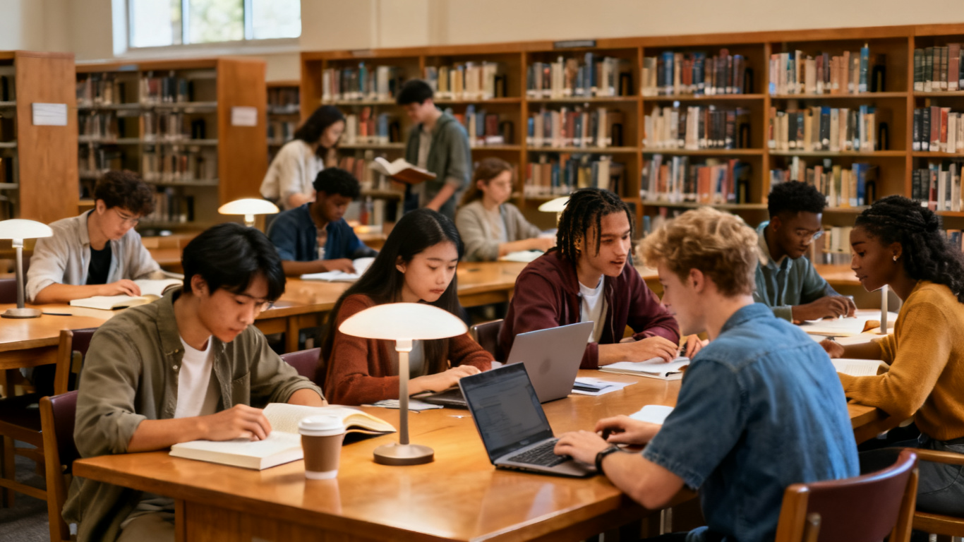 加拿大校园图书馆