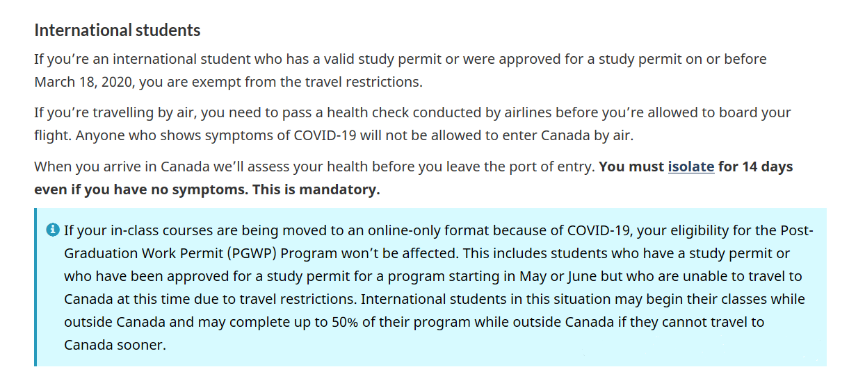 加拿大澳洲留学利好政策:上网课发工签,开放暑期工计划！