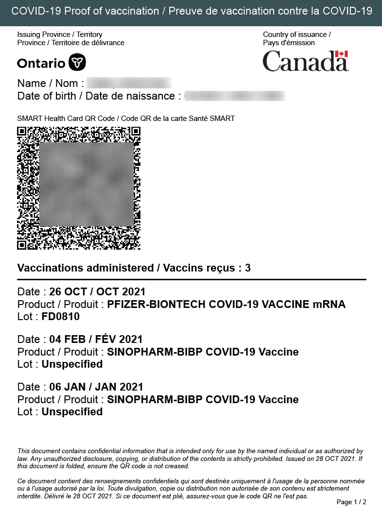 近期加拿大疫苗政策的解析说明