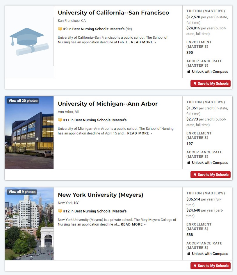 2022 U.S.News全美最佳研究生院校排名发布！