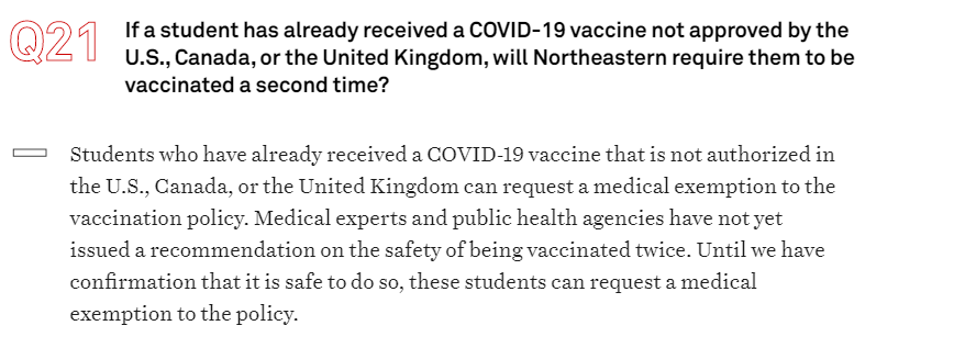 美国各大院校新冠疫苗接种须知！留学生必读！
