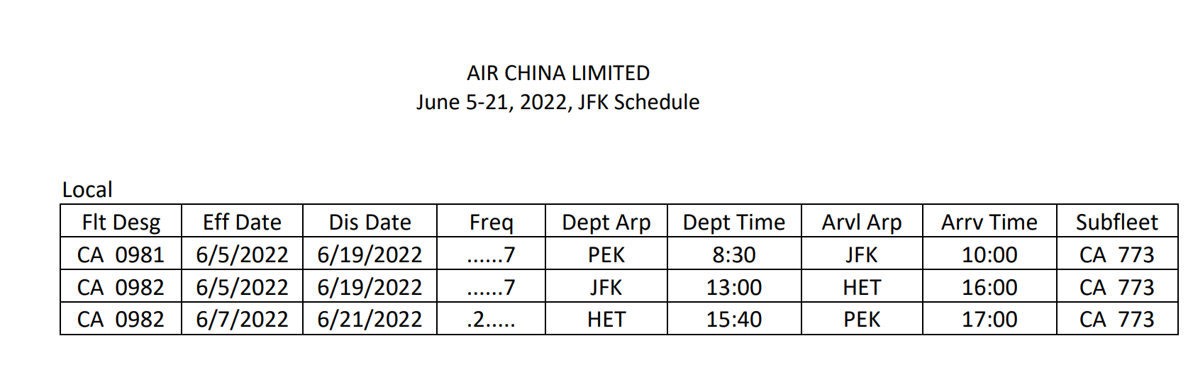 美国赴华航班信息再更新！北京入境隔离缩短，国航申请纽约北京复航？