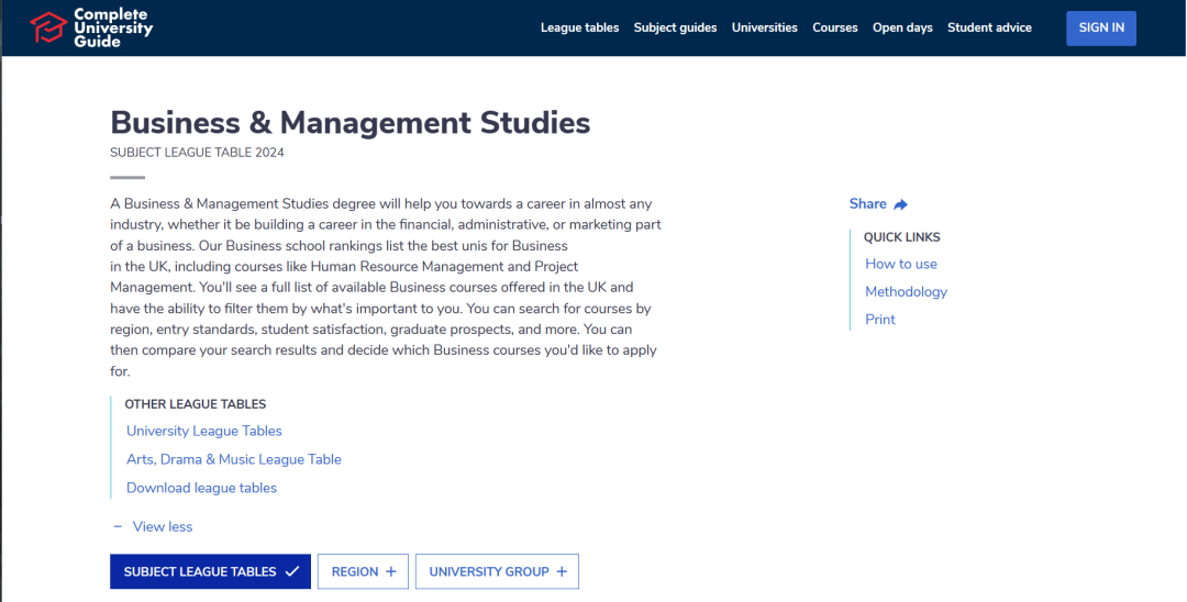 【选校】英国商业和管理学科TOP 10的大学有哪些！