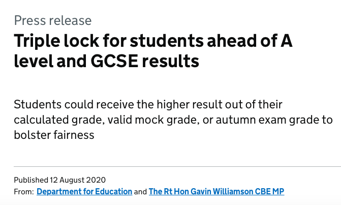 英格兰2021年大考取消，GCSE/A-Level将如何评分？