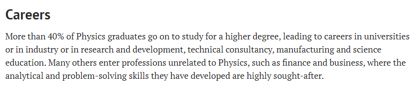 60%毕业生选择转行？物理专业的学生缘何成为跨界宠儿？