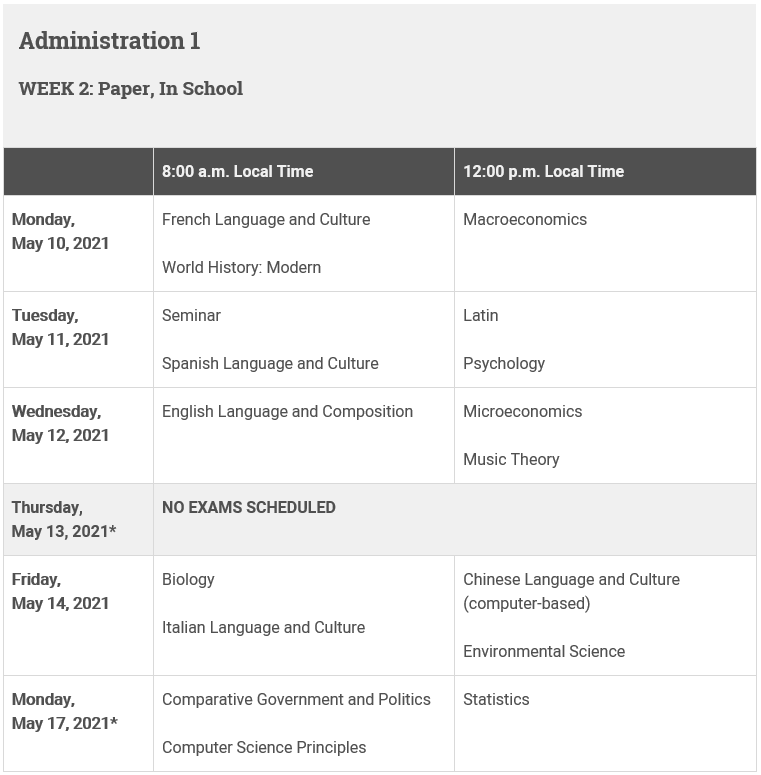 College Board正式官宣2021年AP考试安排，中国考生如何应对？