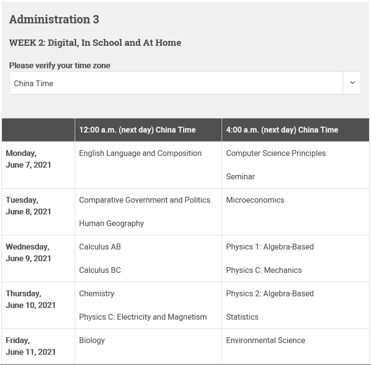 College Board正式官宣2021年AP考试安排，中国考生如何应对？