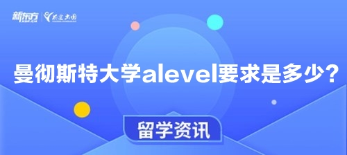 曼彻斯特大学alevel要求是多少？