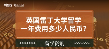 英国雷丁大学留学一年费用多少人民币？