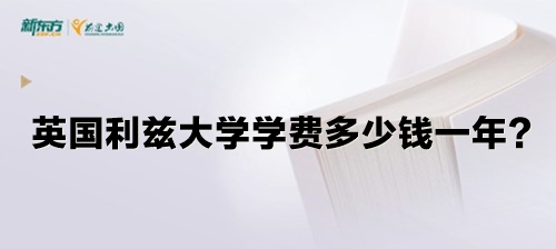 英国利兹大学学费多少钱一年？