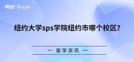 纽约大学sps学院纽约市哪个校区？