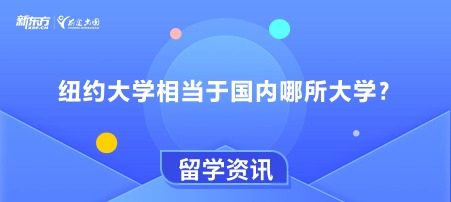 纽约大学相当于国内哪所大学？