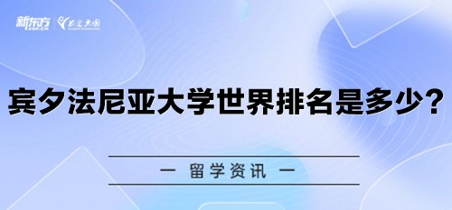 宾夕法尼亚大学世界排名是多少？