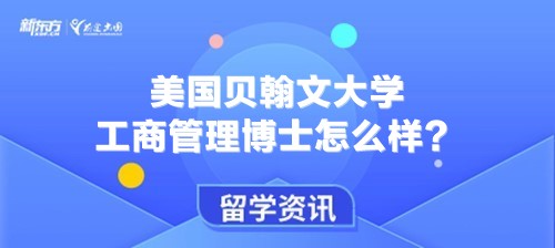 美国贝翰文大学工商管理博士怎么样？